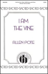 I Am the Vine SATB choral sheet music cover
